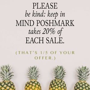 🍍 Please be kind when making offers 🍍